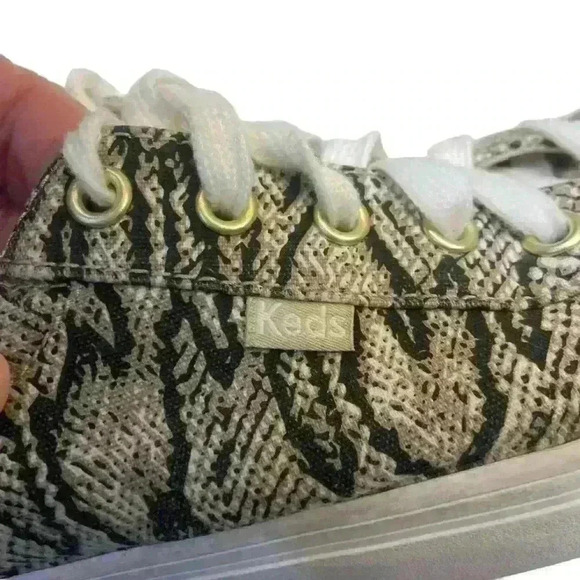 Keds Women's Jump Kick Snakeskin Sneaker Size 8.5 Casual Comfortable Sporty - Picture 11 of 14